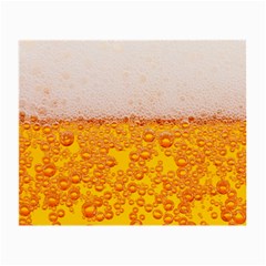 Beer Texture Drinks Texture Small Glasses Cloth (2 Sides) by Semog4