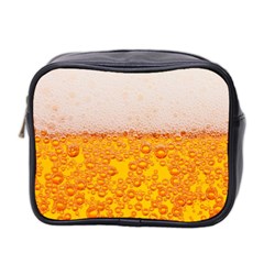 Beer Texture Drinks Texture Mini Toiletries Bag (two Sides) by Semog4