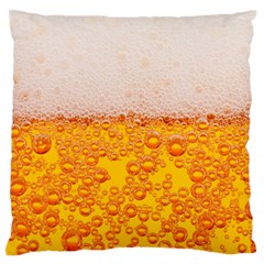 Beer Texture Drinks Texture Standard Premium Plush Fleece Cushion Case (one Side) by Semog4