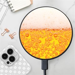 Beer Texture Drinks Texture Wireless Fast Charger(black)