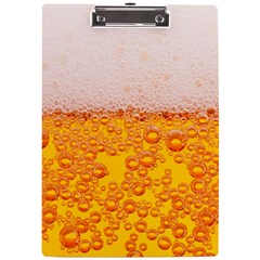 Beer Texture Drinks Texture A4 Acrylic Clipboard by Semog4