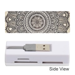 Mandala Circles Drawing Pattern Memory Card Reader (stick) by Semog4