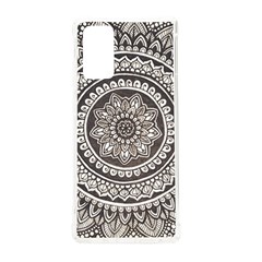 Mandala Circles Drawing Pattern Samsung Galaxy Note 20 Tpu Uv Case by Semog4