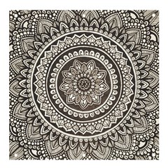 Mandala Circles Drawing Pattern Banner And Sign 4  X 4  by Semog4