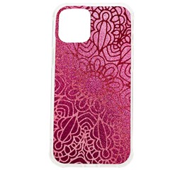 Pink Mandala Glitter Bohemian Girly Glitter Iphone 12 Pro Max Tpu Uv Print Case by Semog4