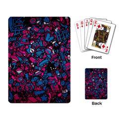 Grafitti Graffiti Abstract Artwork Digital Playing Cards Single Design (rectangle) by Semog4