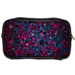 Grafitti Graffiti Abstract Artwork Digital Toiletries Bag (two Sides) by Semog4