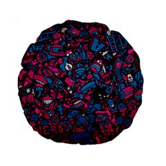 Grafitti Graffiti Abstract Artwork Digital Standard 15  Premium Round Cushions by Semog4