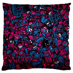 Grafitti Graffiti Abstract Artwork Digital Standard Premium Plush Fleece Cushion Case (one Side) by Semog4