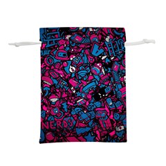 Grafitti Graffiti Abstract Artwork Digital Lightweight Drawstring Pouch (l)