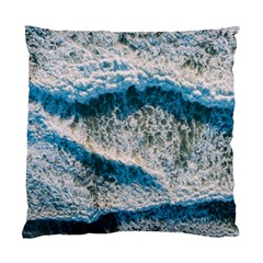 Waves Wave Nature Beach Standard Cushion Case (one Side) by Semog4