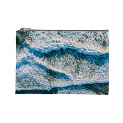 Waves Wave Nature Beach Cosmetic Bag (large) by Semog4