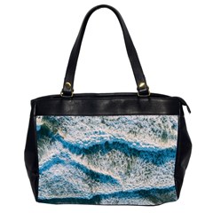 Waves Wave Nature Beach Oversize Office Handbag (2 Sides) by Semog4