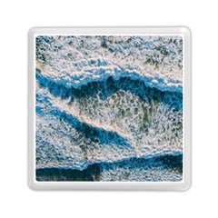 Waves Wave Nature Beach Memory Card Reader (square) by Semog4