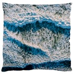 Waves Wave Nature Beach Large Cushion Case (One Side) Front