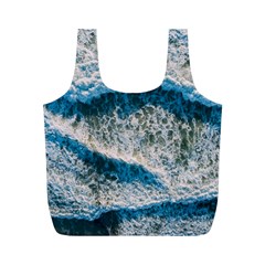 Waves Wave Nature Beach Full Print Recycle Bag (m) by Semog4