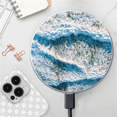 Waves Wave Nature Beach Wireless Fast Charger(white) by Semog4