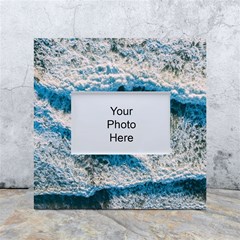 Waves Wave Nature Beach White Box Photo Frame 4  X 6 