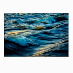 Waves Abstract Waves Abstract Postcards 5  X 7  (pkg Of 10) by Semog4