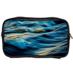 Waves Abstract Waves Abstract Toiletries Bag (Two Sides) Front