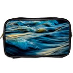 Waves Abstract Waves Abstract Toiletries Bag (Two Sides) Back