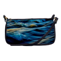 Waves Abstract Waves Abstract Shoulder Clutch Bag by Semog4