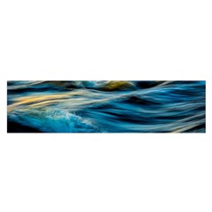 Waves Abstract Waves Abstract Oblong Satin Scarf (16  X 60 ) by Semog4