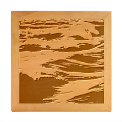 Waves Abstract Waves Abstract Wood Photo Frame Cube