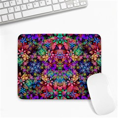 Flower Patterns Abstract Pattern Digital Art Small Mousepad by Semog4