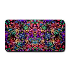 Flower Patterns Abstract Pattern Digital Art Medium Bar Mat by Semog4