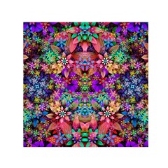 Flower Patterns Abstract Pattern Digital Art Square Satin Scarf (30  X 30 ) by Semog4