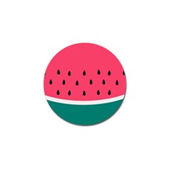 Watermelon Fruit Pattern Golf Ball Marker by Semog4