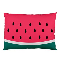 Watermelon Fruit Pattern Pillow Case by Semog4