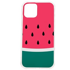 Watermelon Fruit Pattern Iphone 12 Pro Max Tpu Uv Print Case by Semog4