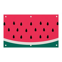 Watermelon Fruit Pattern Banner And Sign 5  X 3  by Semog4