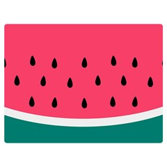 Watermelon Fruit Pattern Premium Plush Fleece Blanket (extra Small) by Semog4