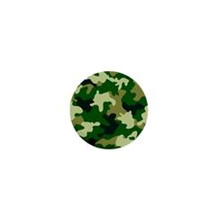 Green Military Background Camouflage 1  Mini Magnets