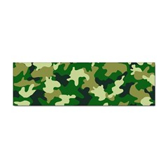 Green Military Background Camouflage Sticker (bumper) by Semog4