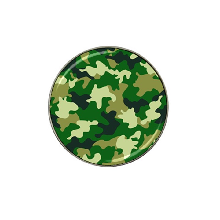 Green Military Background Camouflage Hat Clip Ball Marker