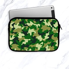 Green Military Background Camouflage Apple Ipad Mini Zipper Cases by Semog4