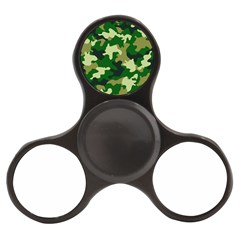 Green Military Background Camouflage Finger Spinner by Semog4