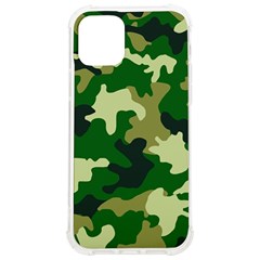 Green Military Background Camouflage Iphone 12/12 Pro Tpu Uv Print Case by Semog4