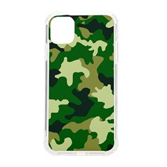 Green Military Background Camouflage Iphone 11 Tpu Uv Print Case