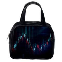 Flag Patterns On Forex Charts Classic Handbag (one Side) by Semog4