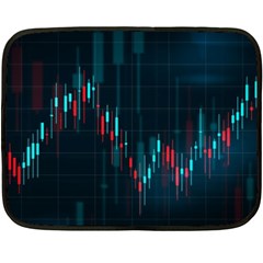 Flag Patterns On Forex Charts Two Sides Fleece Blanket (mini)