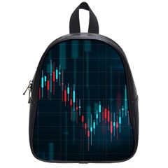 Flag Patterns On Forex Charts School Bag (small) by Semog4