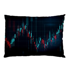 Flag Patterns On Forex Charts Pillow Case (two Sides) by Semog4