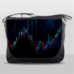 Flag Patterns On Forex Charts Messenger Bag by Semog4