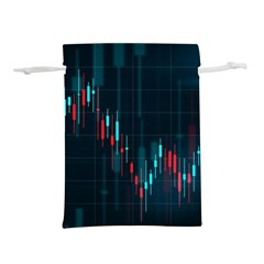 Flag Patterns On Forex Charts Lightweight Drawstring Pouch (s) by Semog4