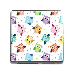 Owl Bird Memory Card Reader (square 5 Slot) by Semog4